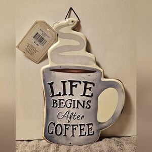 NWT coffee decor